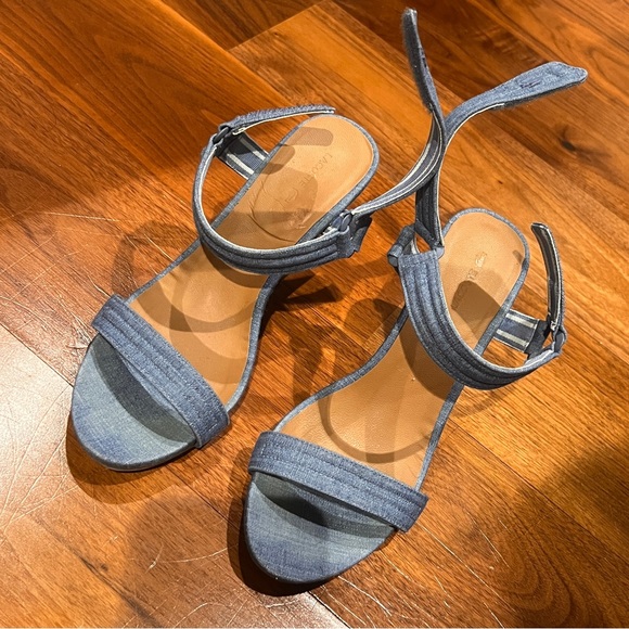 Lacoste Karoly 3 Sandals in Denim - Picture 7 of 12